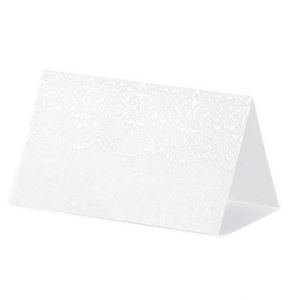 Wizytówki na stół PartyDeco Ornament III, 25szt